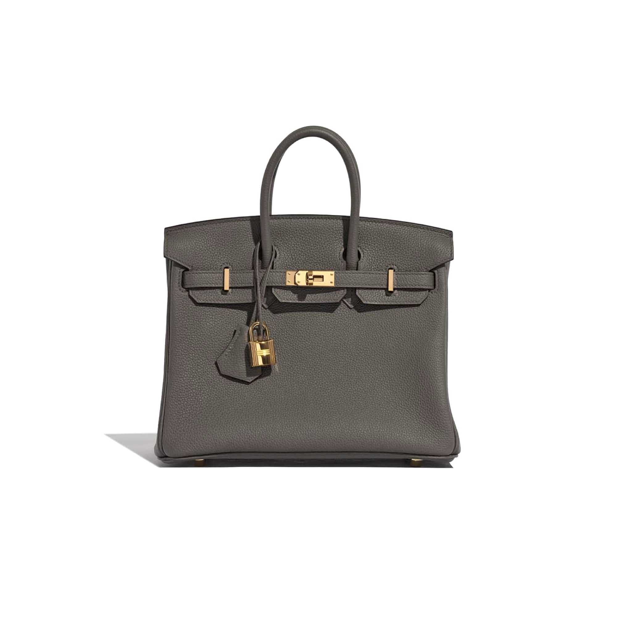 Birkin 25 Togo 'Gris Etain' Gold Hardware