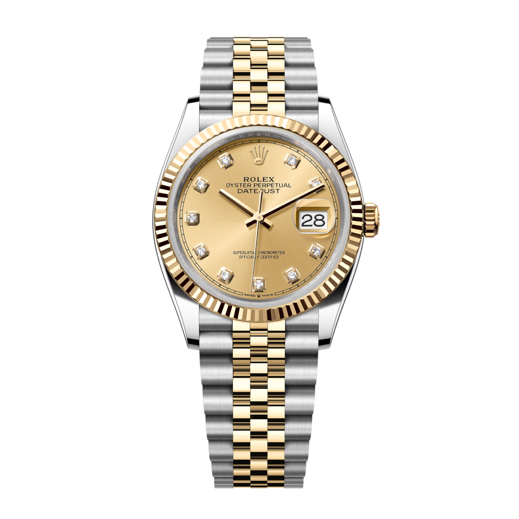 Datejust 116233 Oystersteel & yellow gold jubilee 36mm