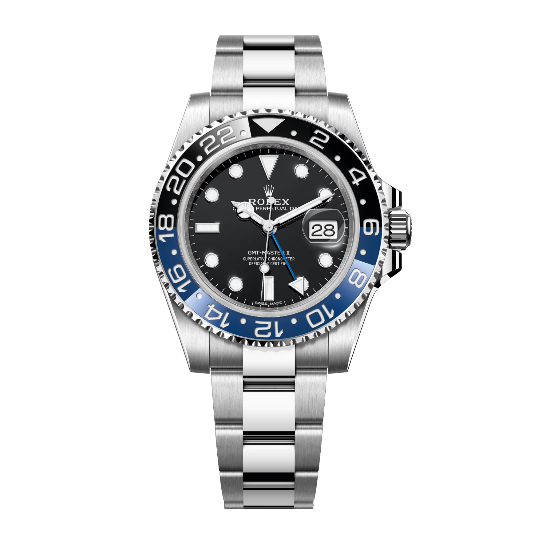 GMT-Master II 116710BLNR Steel Oyster "Batman" 40mm