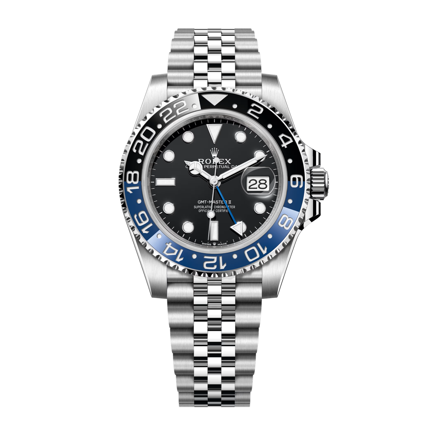 GMT-Master II 126710BLNR Steel Jubilee "Batgirl" 40mm