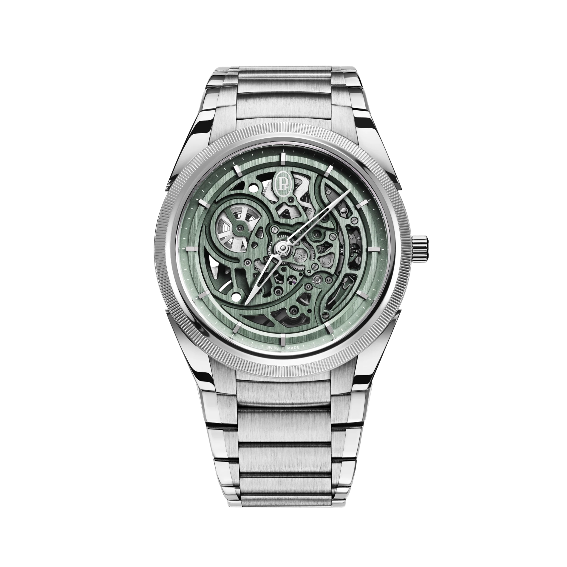 Tonda PF Skeleton Steel 'Slate Green' 40mm