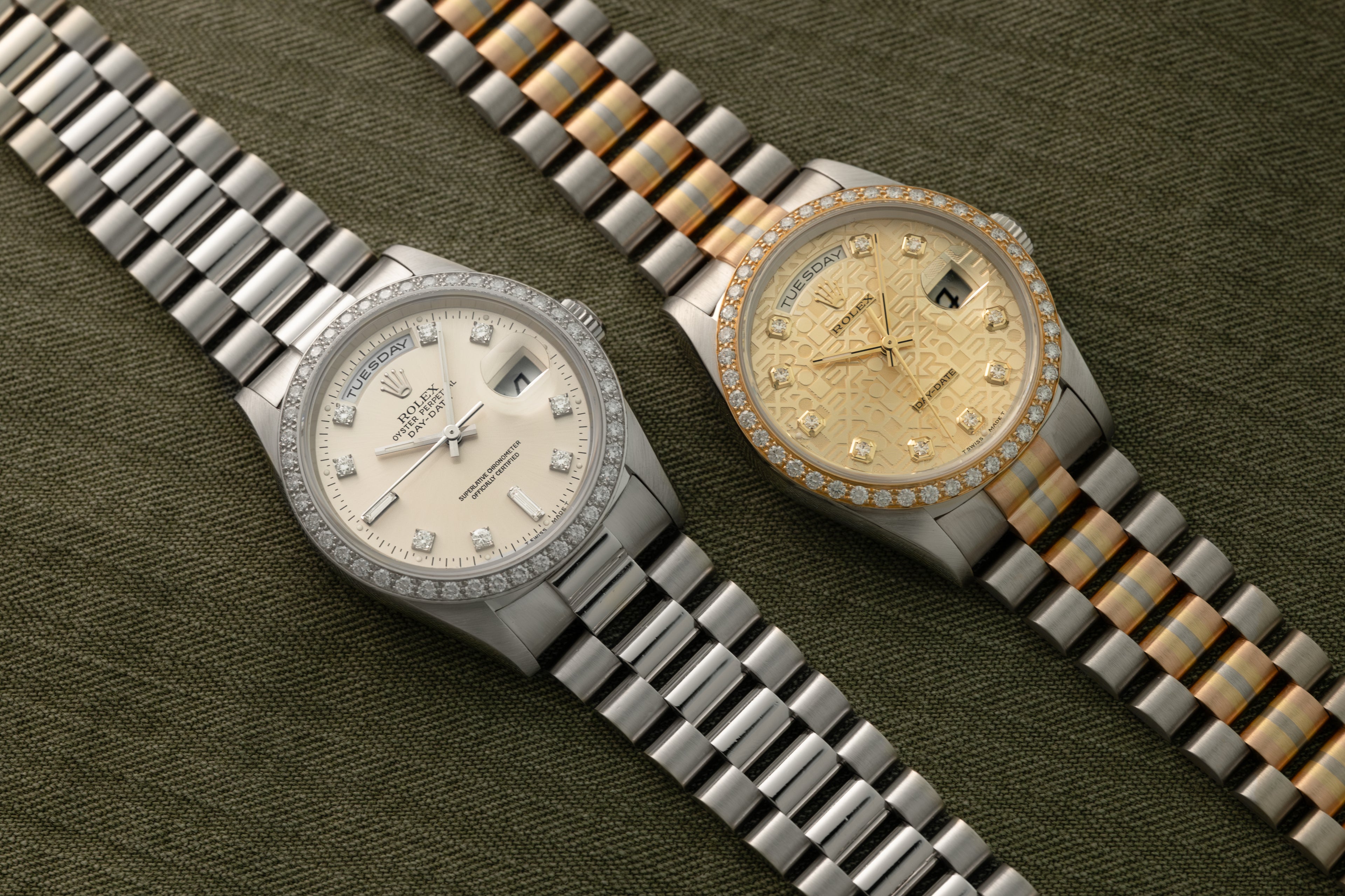 Day-Date President 18349 'Tridor' Jubilee Diamond Dial 36mm