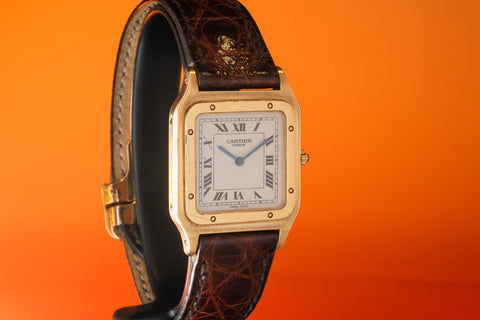 Santos Dumont Ref. 1576 Guilloche 'Paris Dial' 27mm