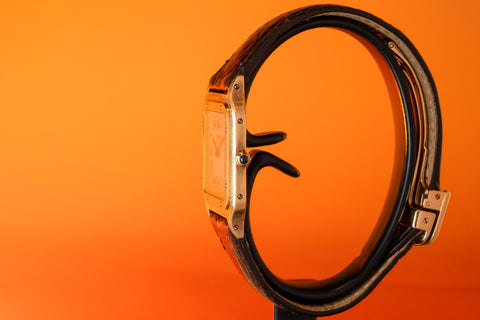 Santos Dumont Ref. 1576 Guilloche 'Paris Dial' 27mm