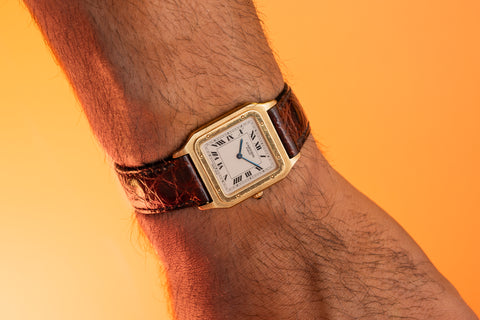 Santos Dumont Ref. 1576 Guilloche 'Paris Dial' 27mm