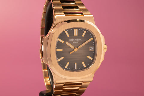 5711/1R-001 Nautilus Rose Gold Brown Dial 40mm