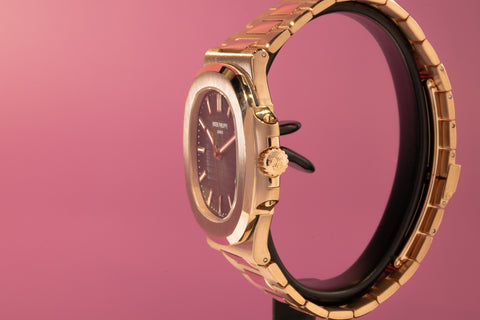5711/1R-001 Nautilus Rose Gold Brown Dial 40mm