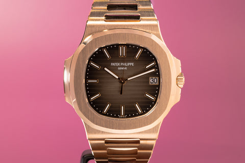 5711/1R-001 Nautilus Rose Gold Brown Dial 40mm