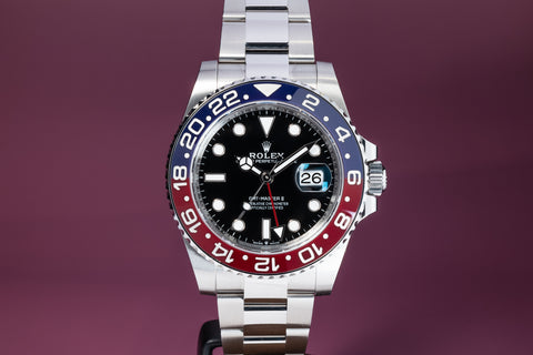 GMT-Master II 126710BLRO Steel Oyster 'Pepsi' 40mm
