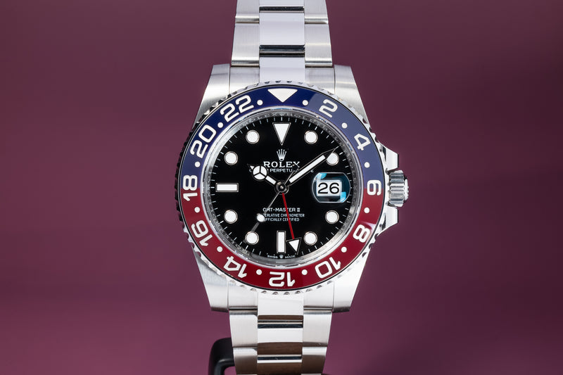 GMT-Master II 126710BLRO Steel Oyster 'Pepsi' 40mm