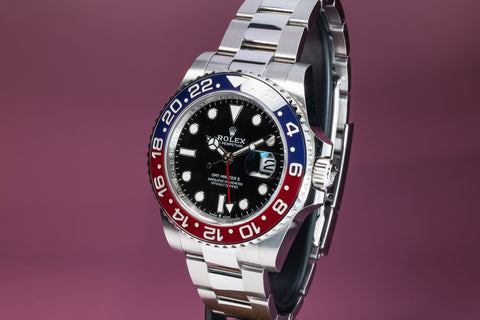 GMT-Master II 126710BLRO Steel Oyster 'Pepsi' 40mm