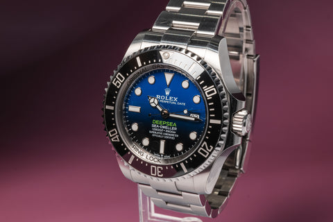 Sea-Dweller Deepsea 126660 Steel "James Cameron" 44mm