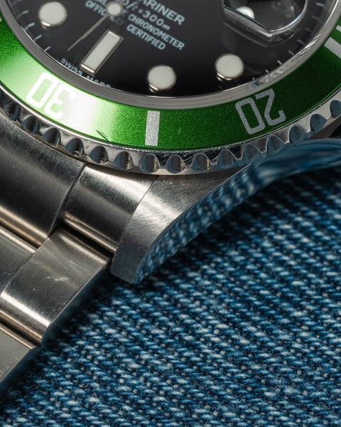 Submariner Date 16610LV 50th Anniversary 'Kermit' Steel 40mm