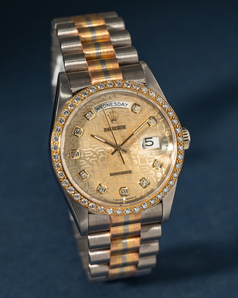 Day-Date President 18349 'Tridor' Jubilee Diamond Dial 36mm