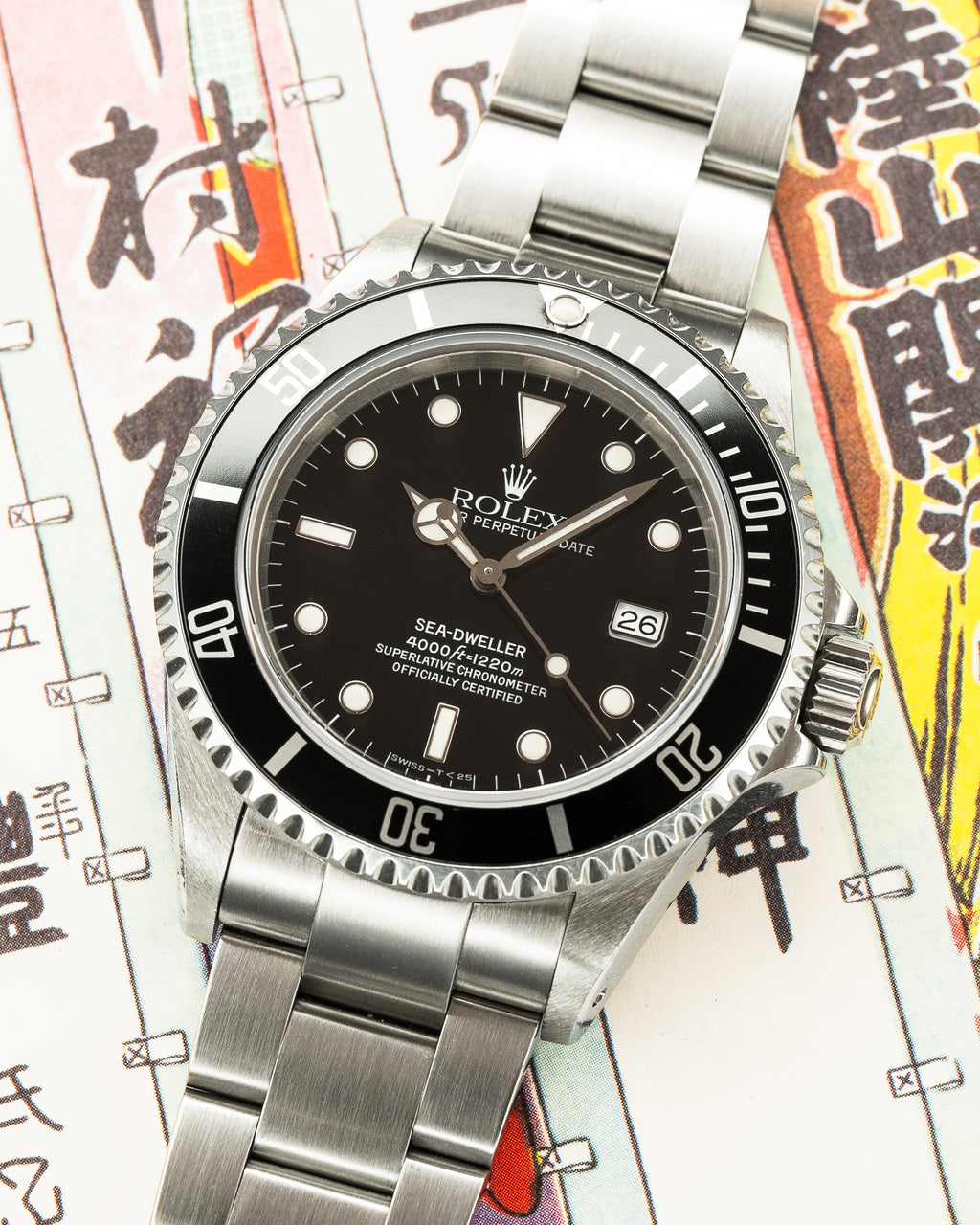 Sea-Dweller 16600LN '4000' Steel 40mm w/ service card