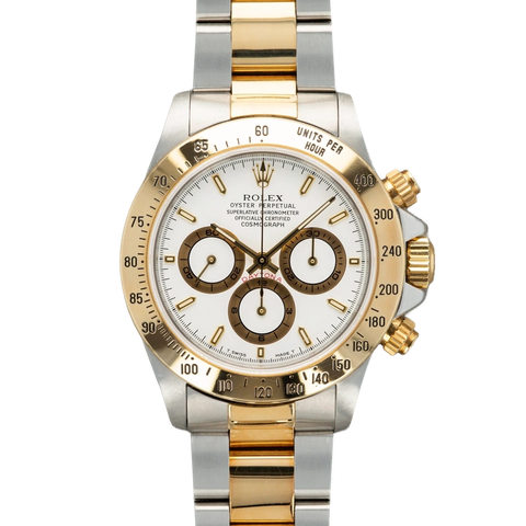 1989 Rolex Two-Tone Daytona 16523 White Arabic Dial