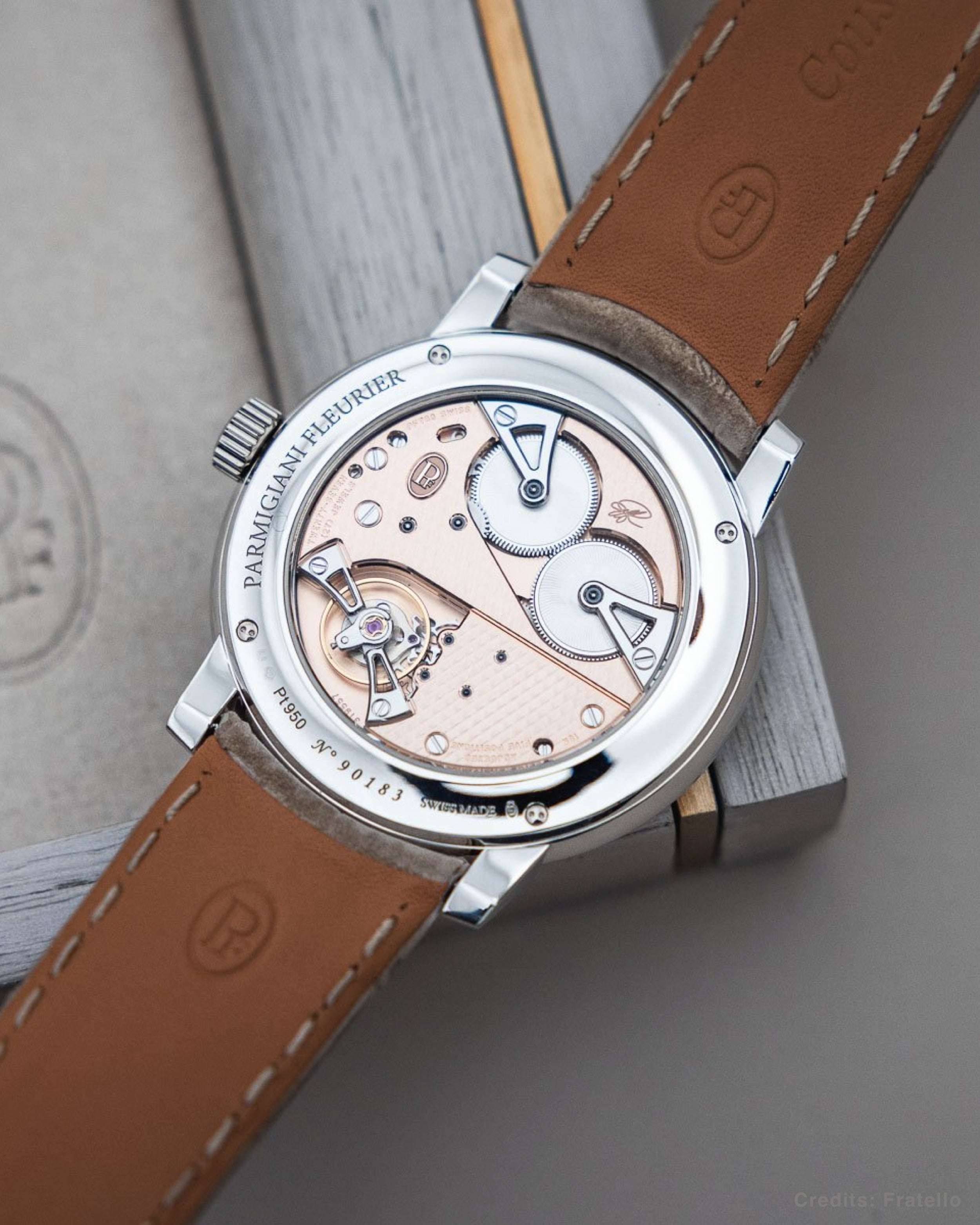Parmigiani Fleurier Toric Perpetual Calendar Morning Blue | LE50
