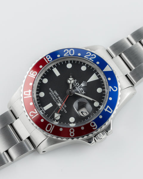 GMT-Master II Steel Ref.1675 "Pepsi"