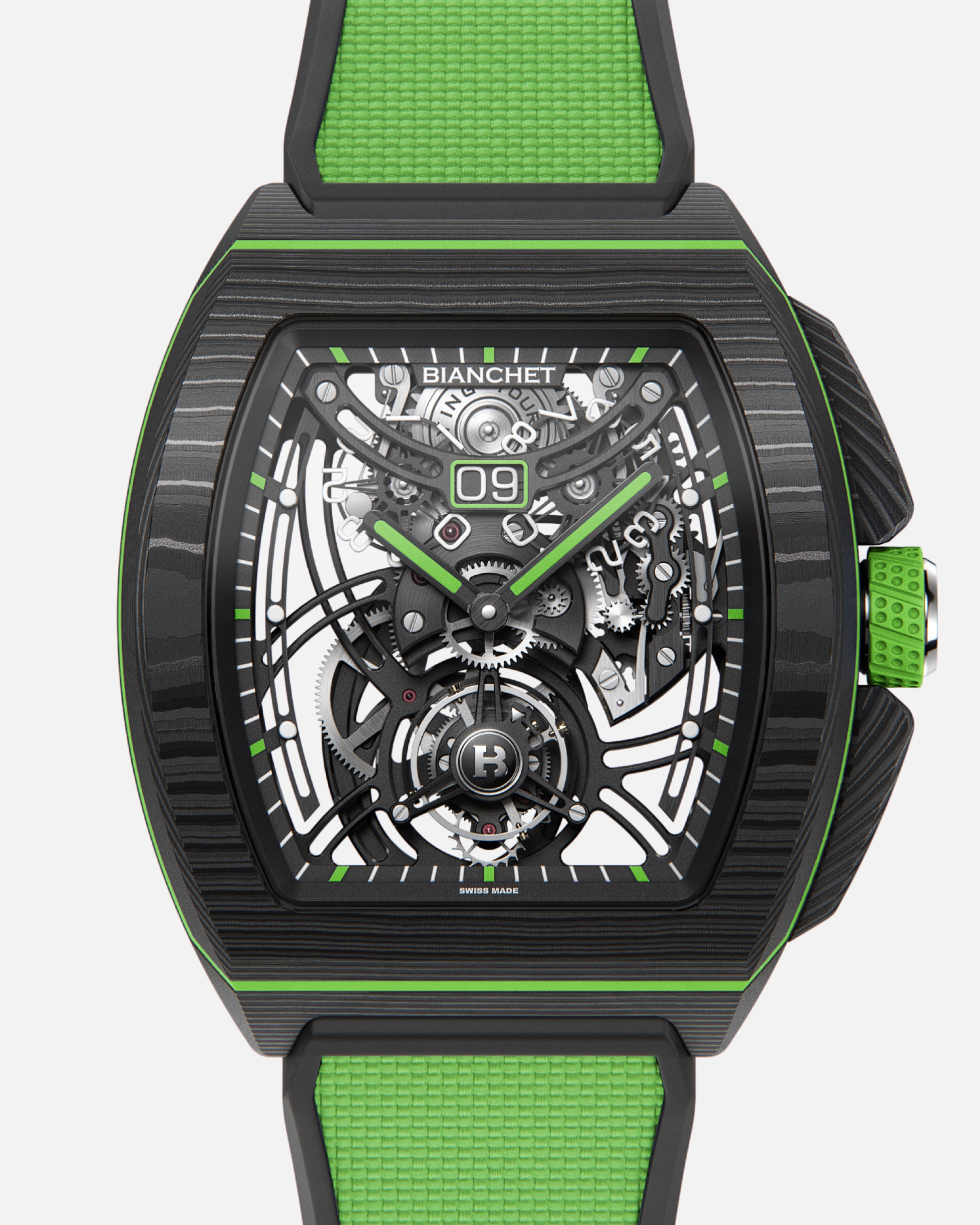 Flying Tourbillon Grande Date Lime