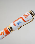 Meissen Porcelain Year of the Golden Dragon Fountain Pen