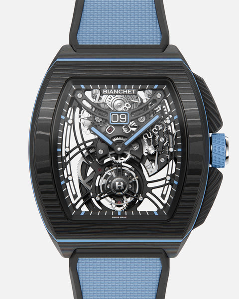 Flying Tourbillon Grande Date Blue