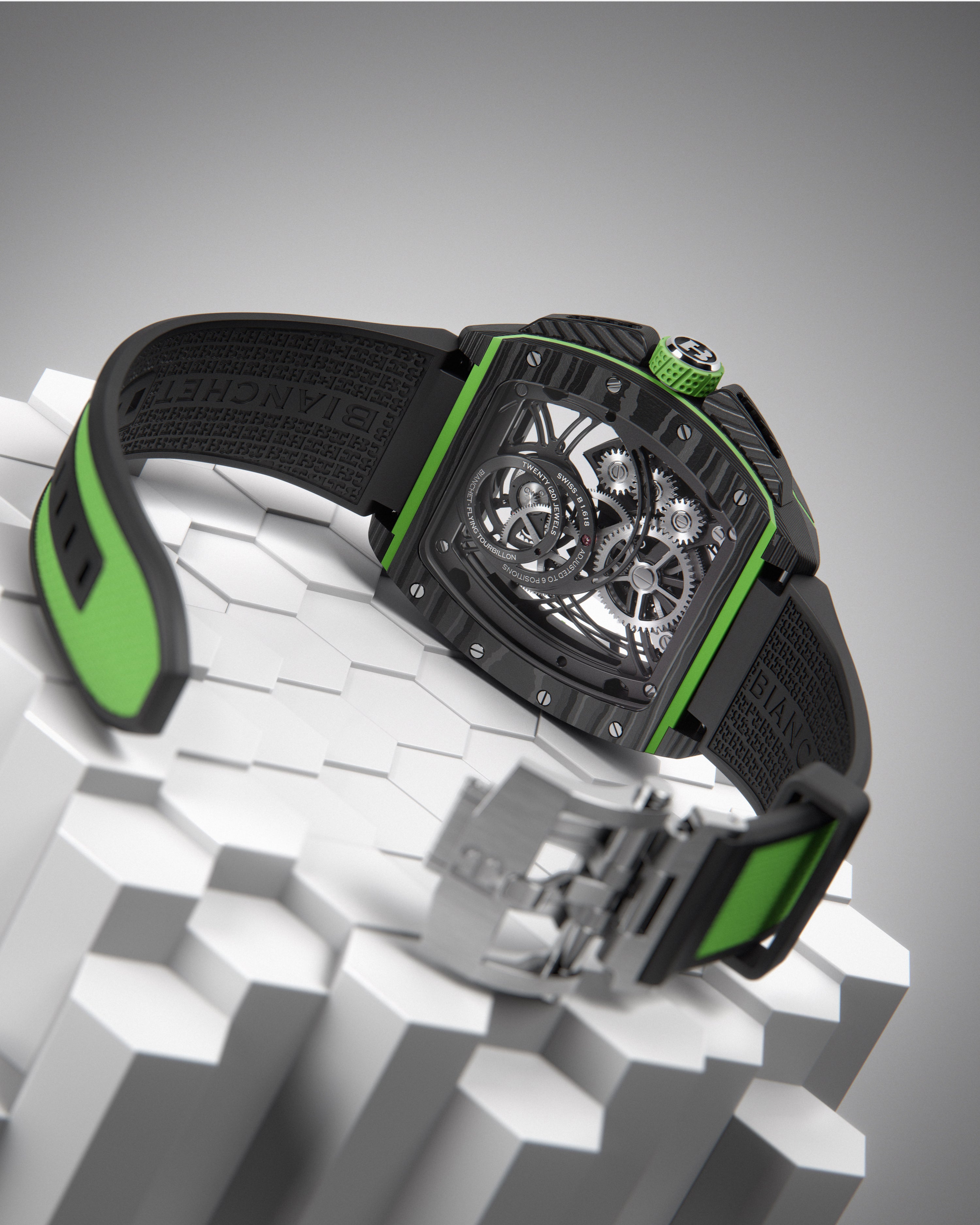 Flying Tourbillon Grande Date Lime