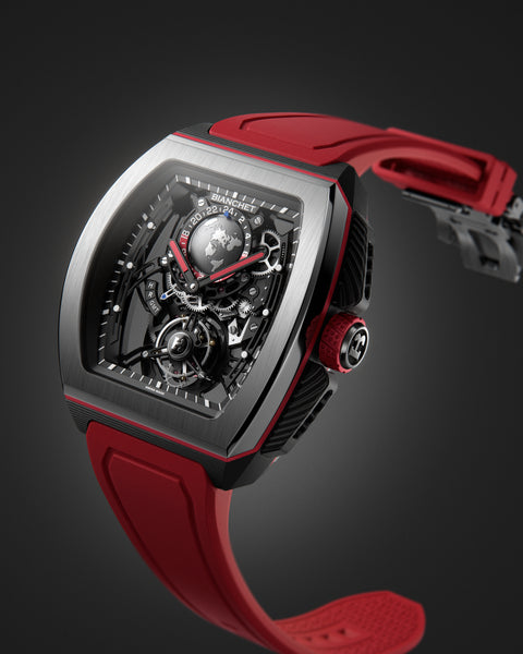 Flying Tourbillon Sport GMT Rouge Hybrid