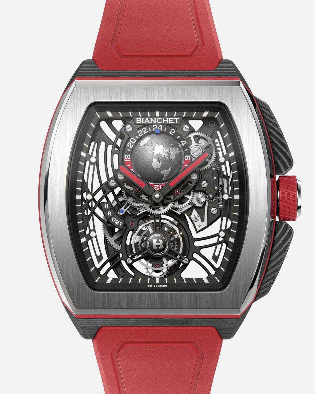 Flying Tourbillon Sport GMT Rouge Hybrid