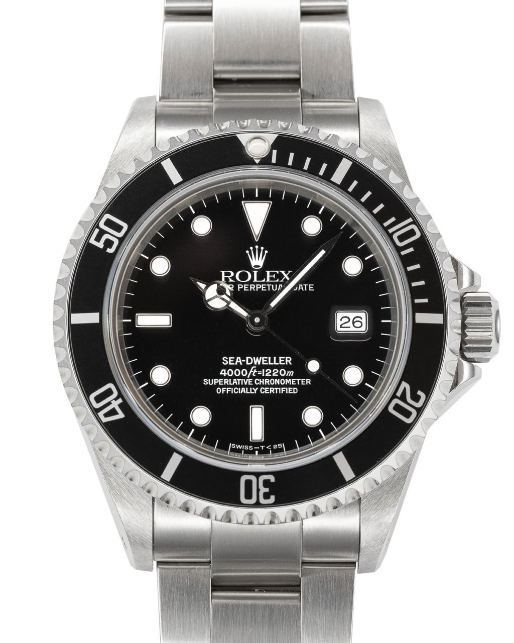 Sea-Dweller 16600LN '4000' Steel 40mm w/ service card