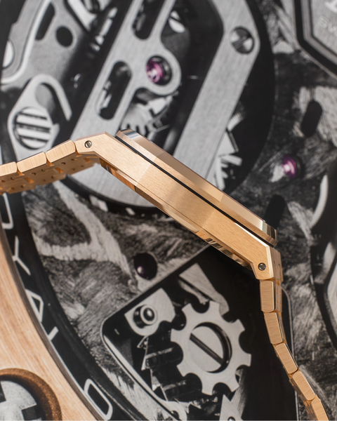 Royal Oak 15510OR Rose Gold Blue Dial 41mm
