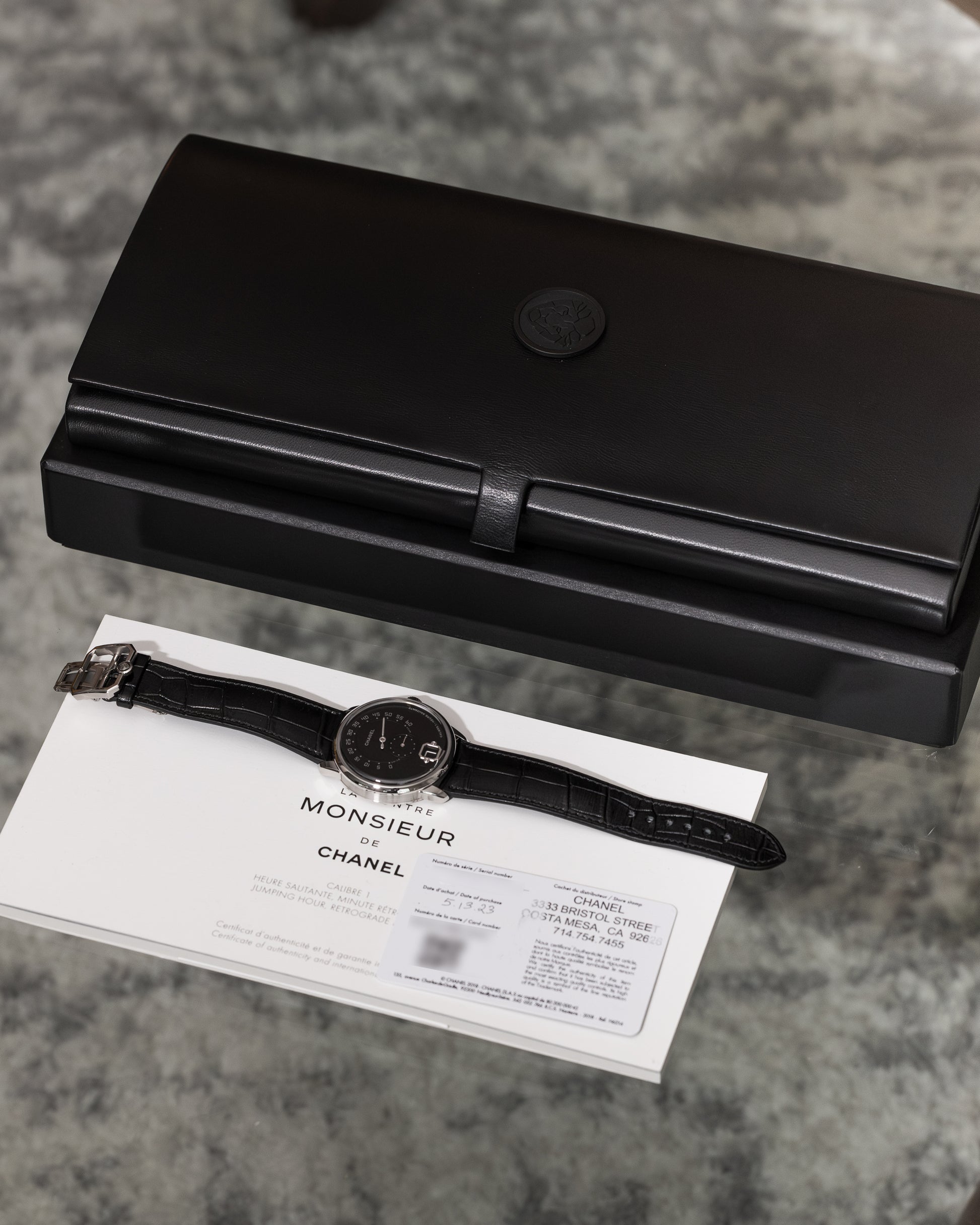 Monsieur De Chanel Jump Hour Ref. H6597