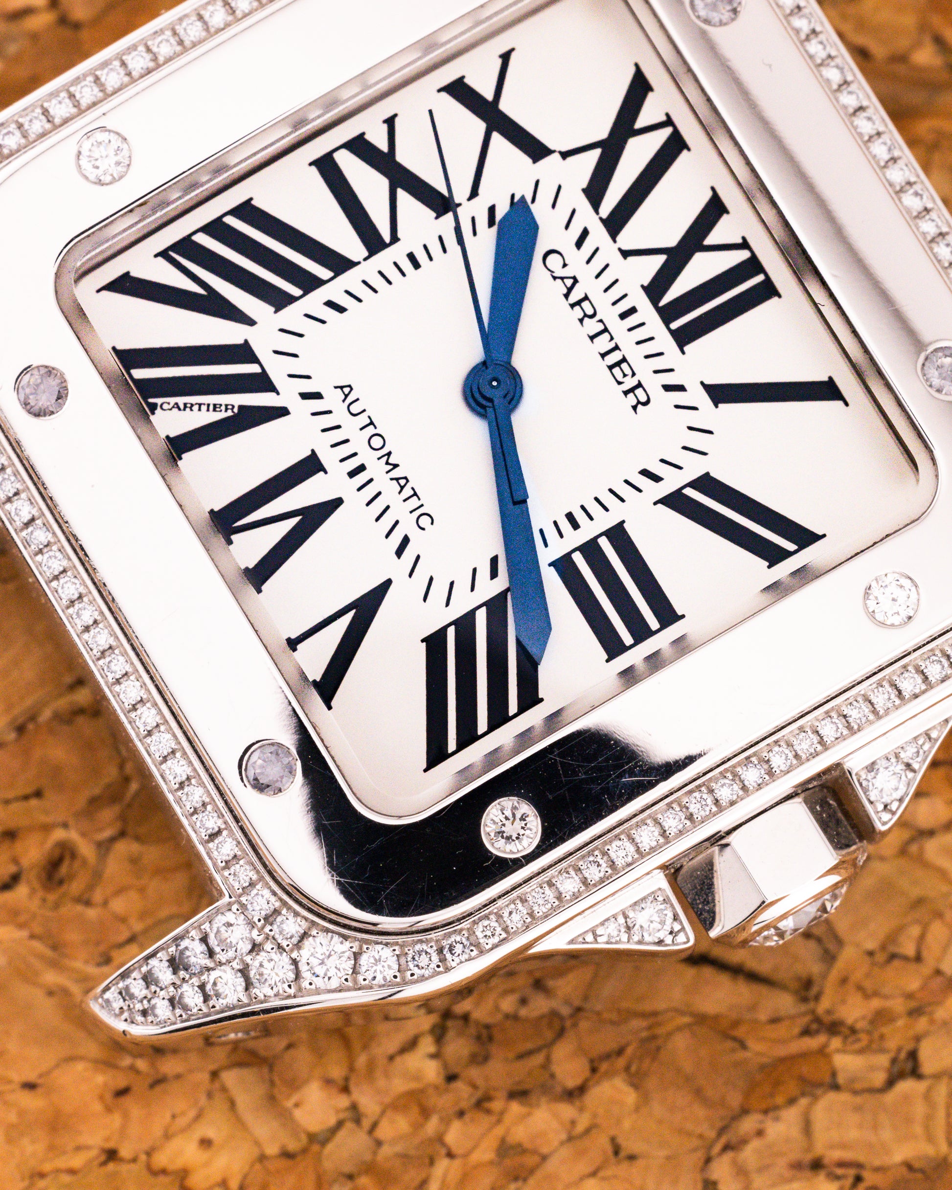 Santos 100 Ref. 2744 (Factory Diamonds)