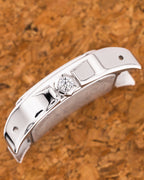 Santos 100 2744 White Gold "Factory Diamonds" 38mm