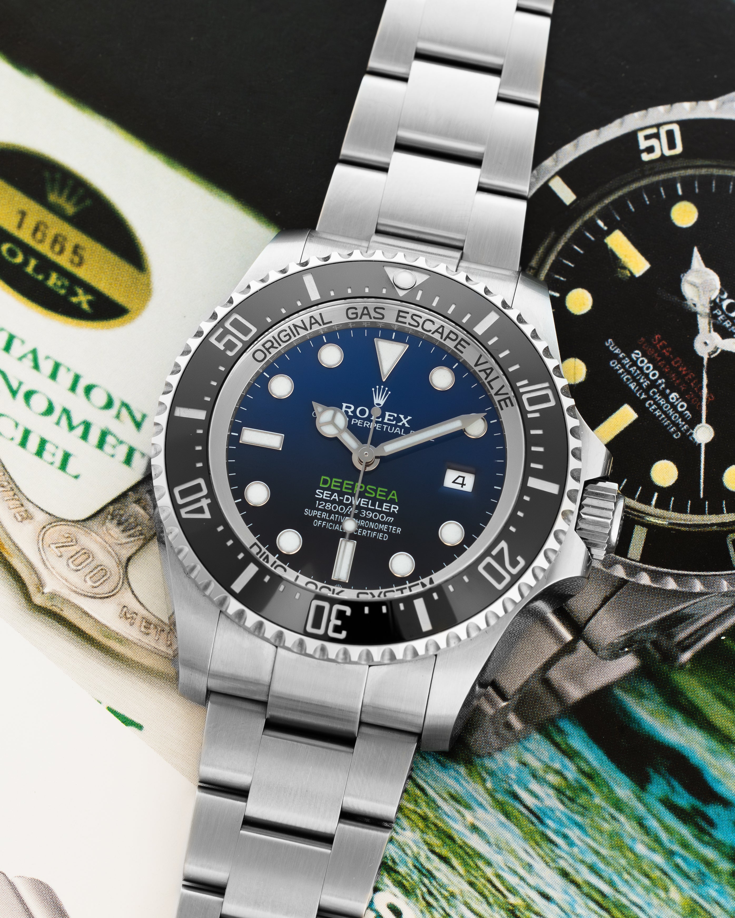 Sea-Dweller Deepsea 126660 Steel "James Cameron" 44mm