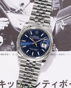Datejust 126234 Oystersteel Blue Dial Jubilee 36mm