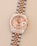 Datejust 178271 Oystersteel & Everose gold Sundust Dial 31mm