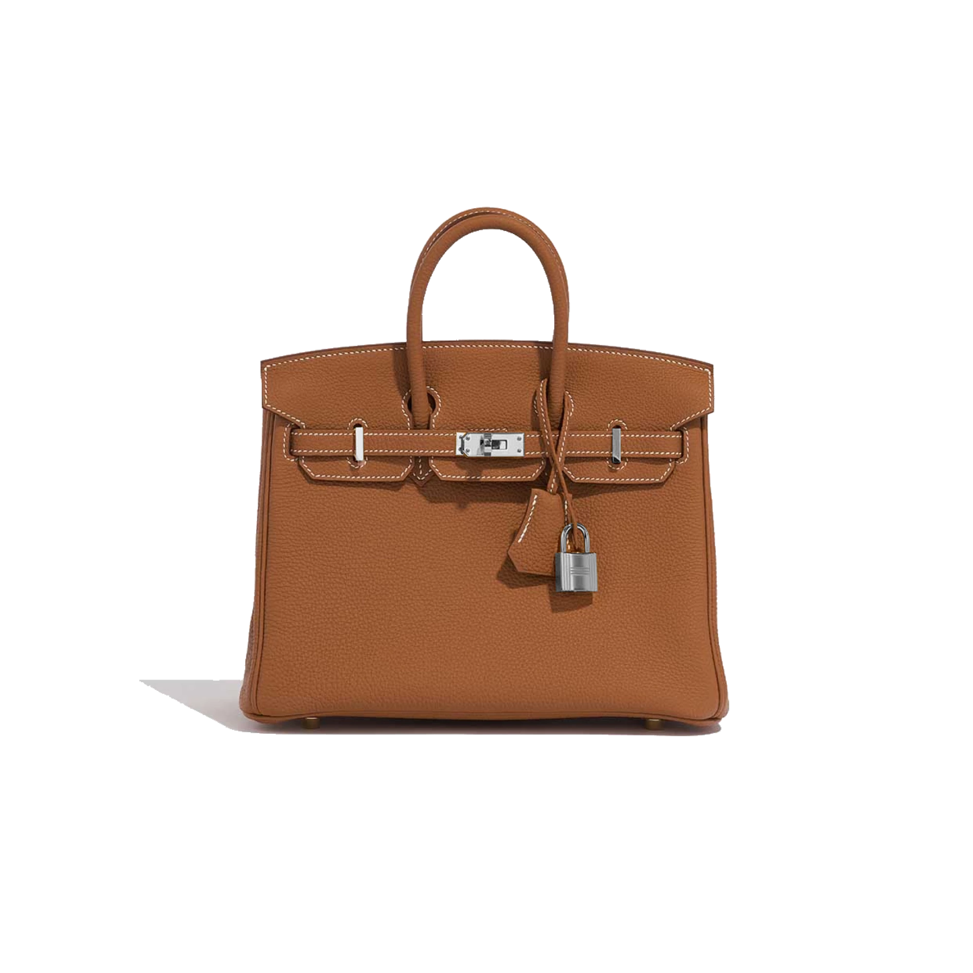 Birkin 25 Togo 'Gold' Paladium Hardware