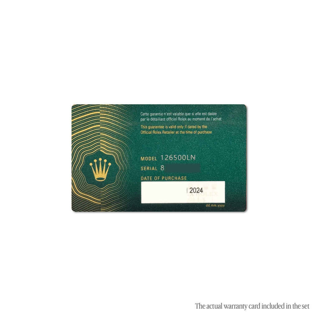 Cosmograph Daytona 126500LN Steel Black Dial 40mm