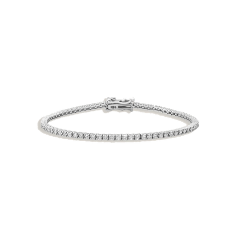 Classic Tennis Bracelet 8.50ctw White Gold