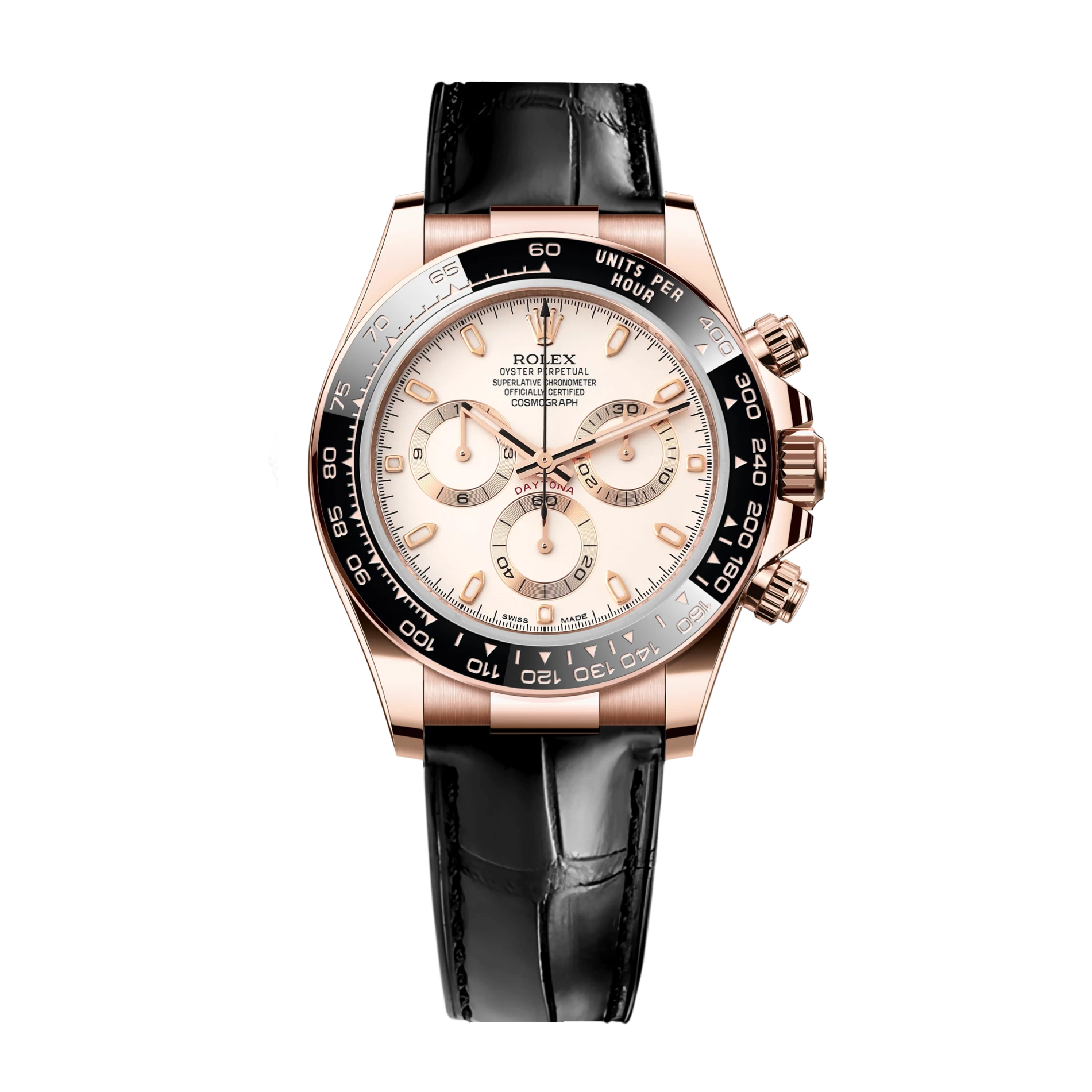Cosmograph Daytona 116515LN Rose Gold White Dial 40mm