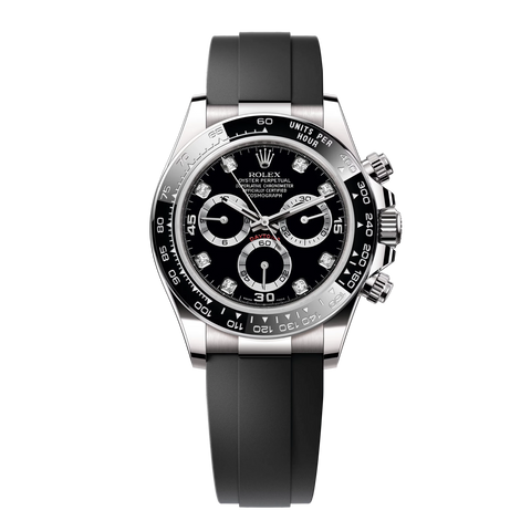 Cosmograph Daytona 116519LN White Gold Black Diamond Dial 40mm