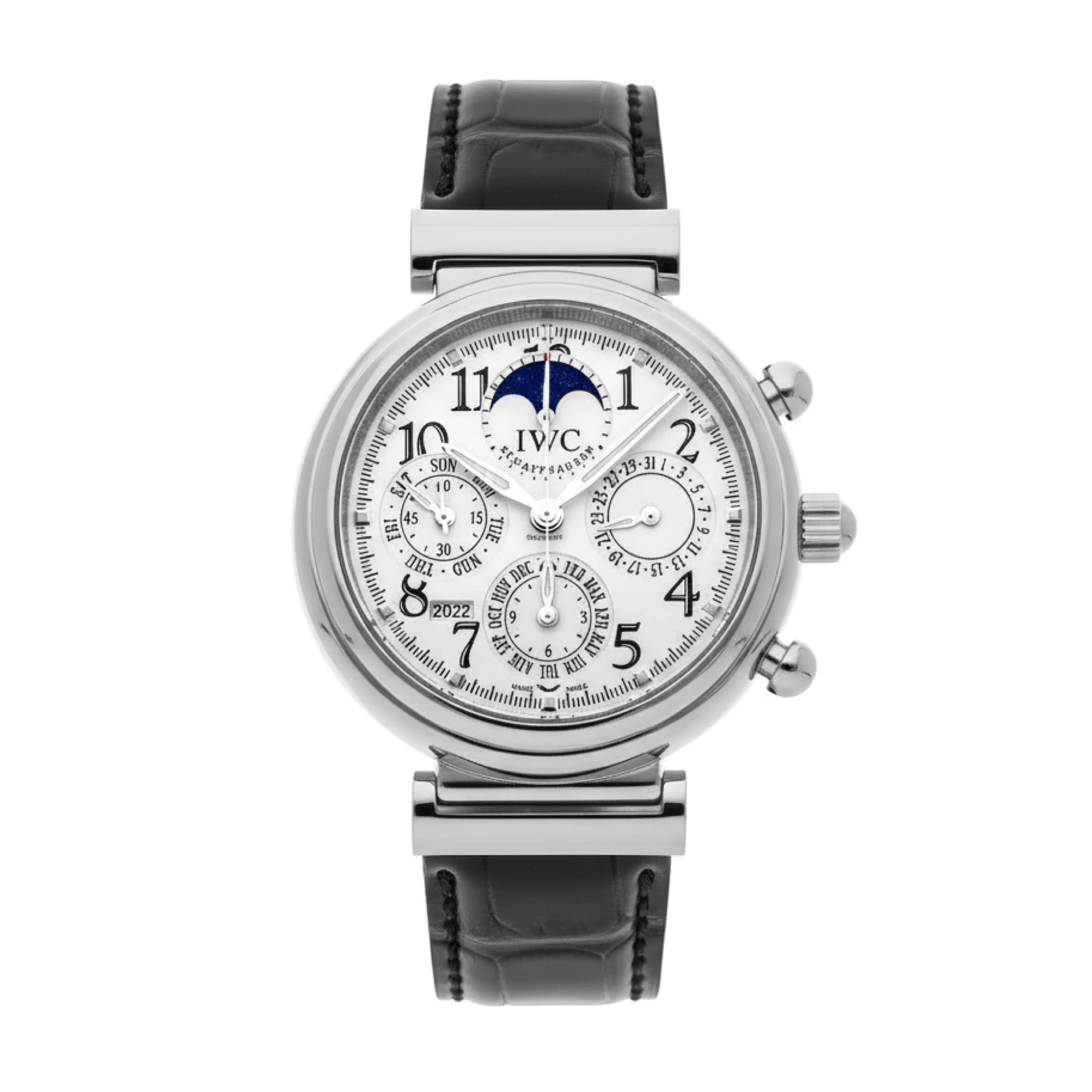 Da Vinci Perpetual Calendar IW3758-03 Steel Silver Dial 41mm