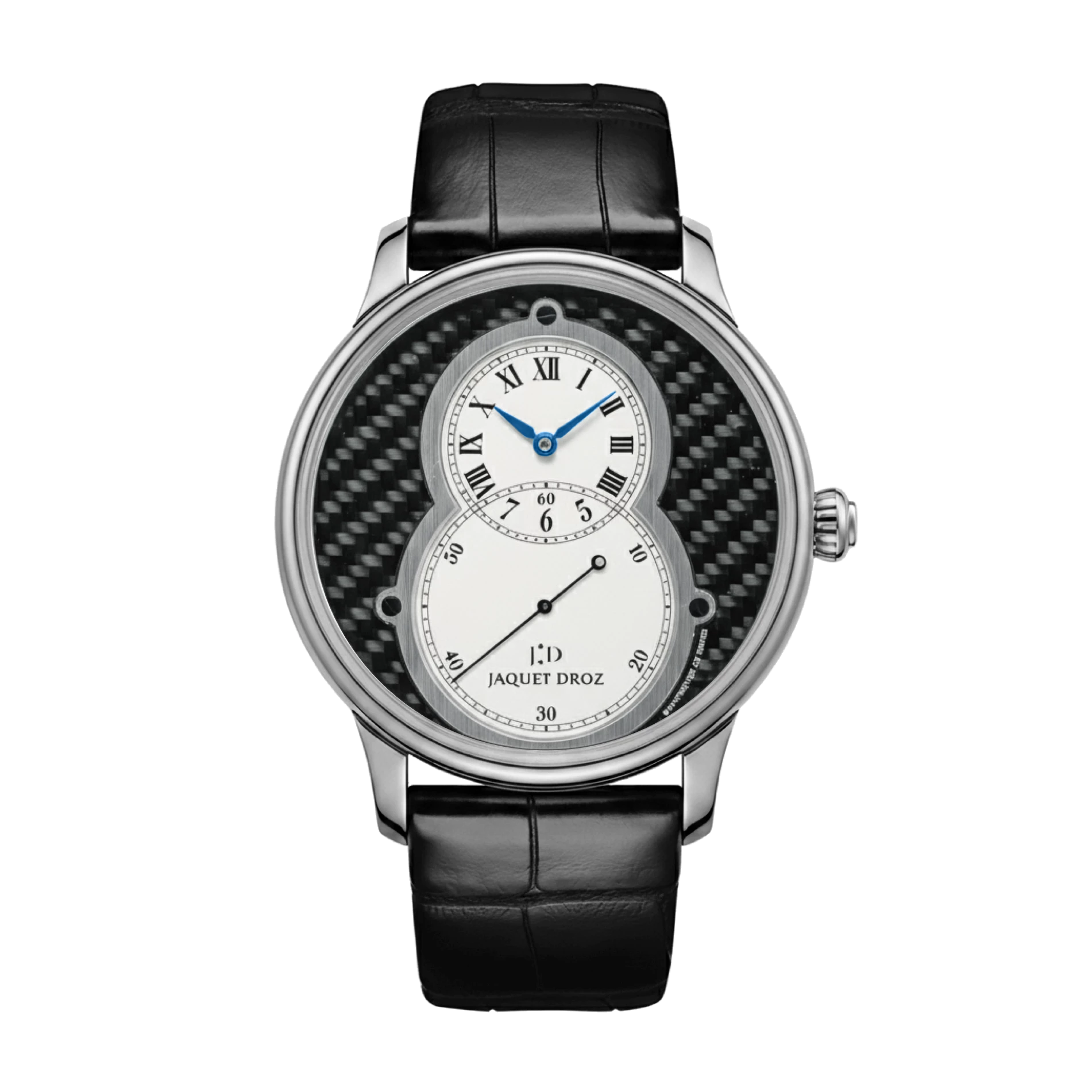 Grande Seconde J003034283  White Gold Carbon Dial 'Snow Man' 43mm