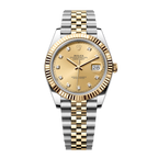 Datejust 126333 Oystersteel & Yellow Gold Diamond Dial Jubilee 41mm