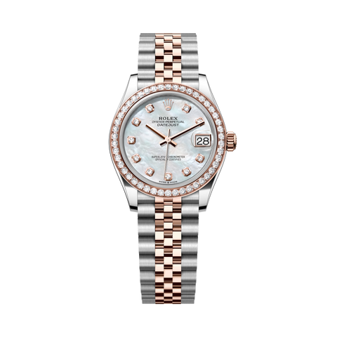 Datejust 178271 Mother of Pearl Diamond Dial Rose Gold & Steel Jubilee 31mm