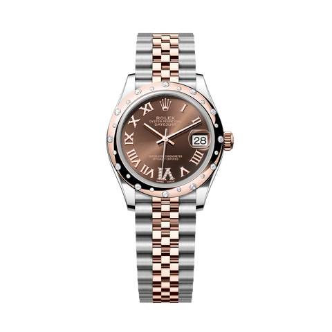 Datejust 178341RBR Chocolate Dial Rose gold & Steel 31mm