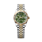 Datejust 278273 Steel & Yellow Gold Green Floral Dial 31mm
