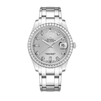 Day-Date Pearlmaster 18946 Platinum Silver Dial 39mm