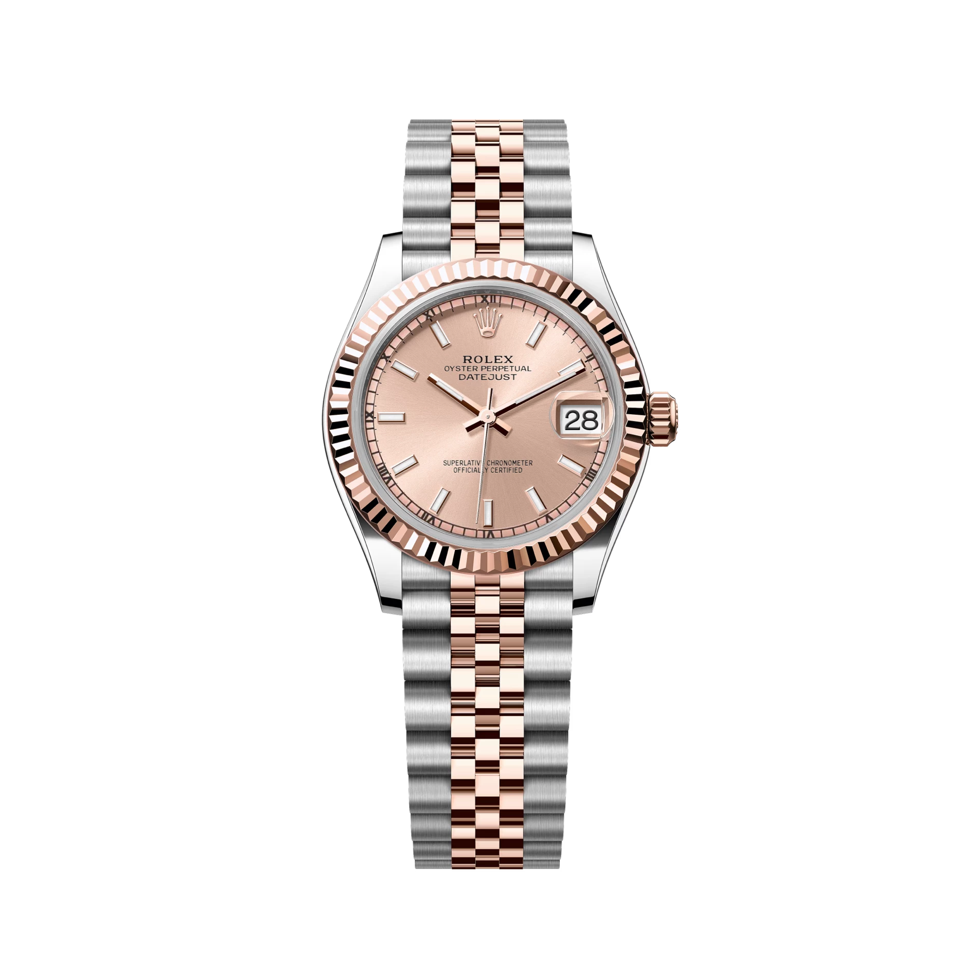 Datejust 178271 Oystersteel & Everose gold Sundust Dial 31mm