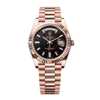 Day-Date 228235 Rose Gold Eisenkiesel Dial President 40mm